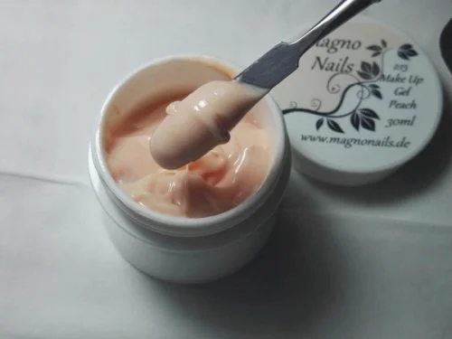 UV Gel - 225 - Aufbau Make Up Gel - Peach